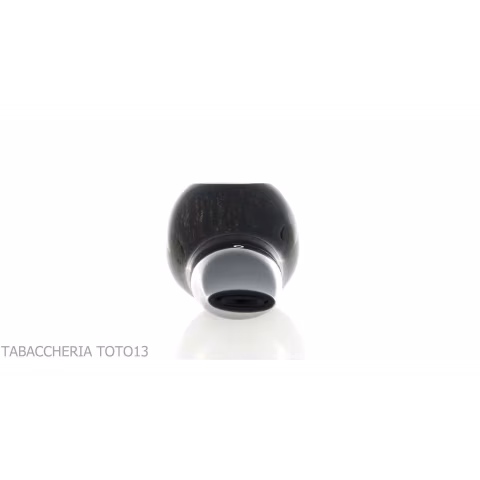 Reverse pipe Apple shape reverse calabash shiny briar - Tobacco Pipes - Natural root