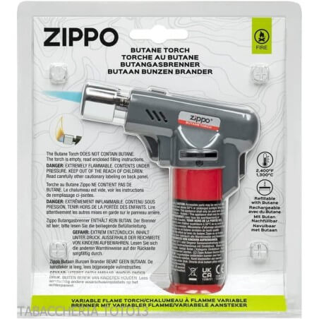Zippo Butane Torch - two flame modes Zippo Table lighters