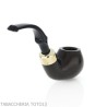 Pfeife Peterson system standard Heritage - 302 P-Lip bent apple Peterson Of Doublin Pipe Peterson