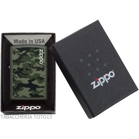 Zippo-Camouflage mit Logo - Feuerzeuge
