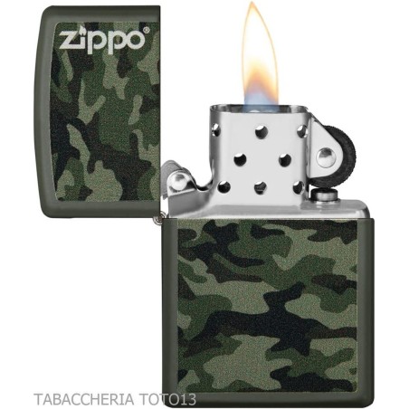 Zippo-Camouflage mit Logo - Feuerzeuge