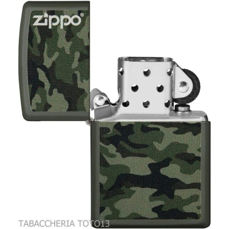 Zippo-Camouflage mit Logo - Feuerzeuge