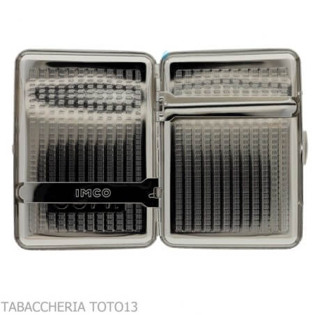 Etui en acier décoré Imco pour 12 cigarettes - Imco