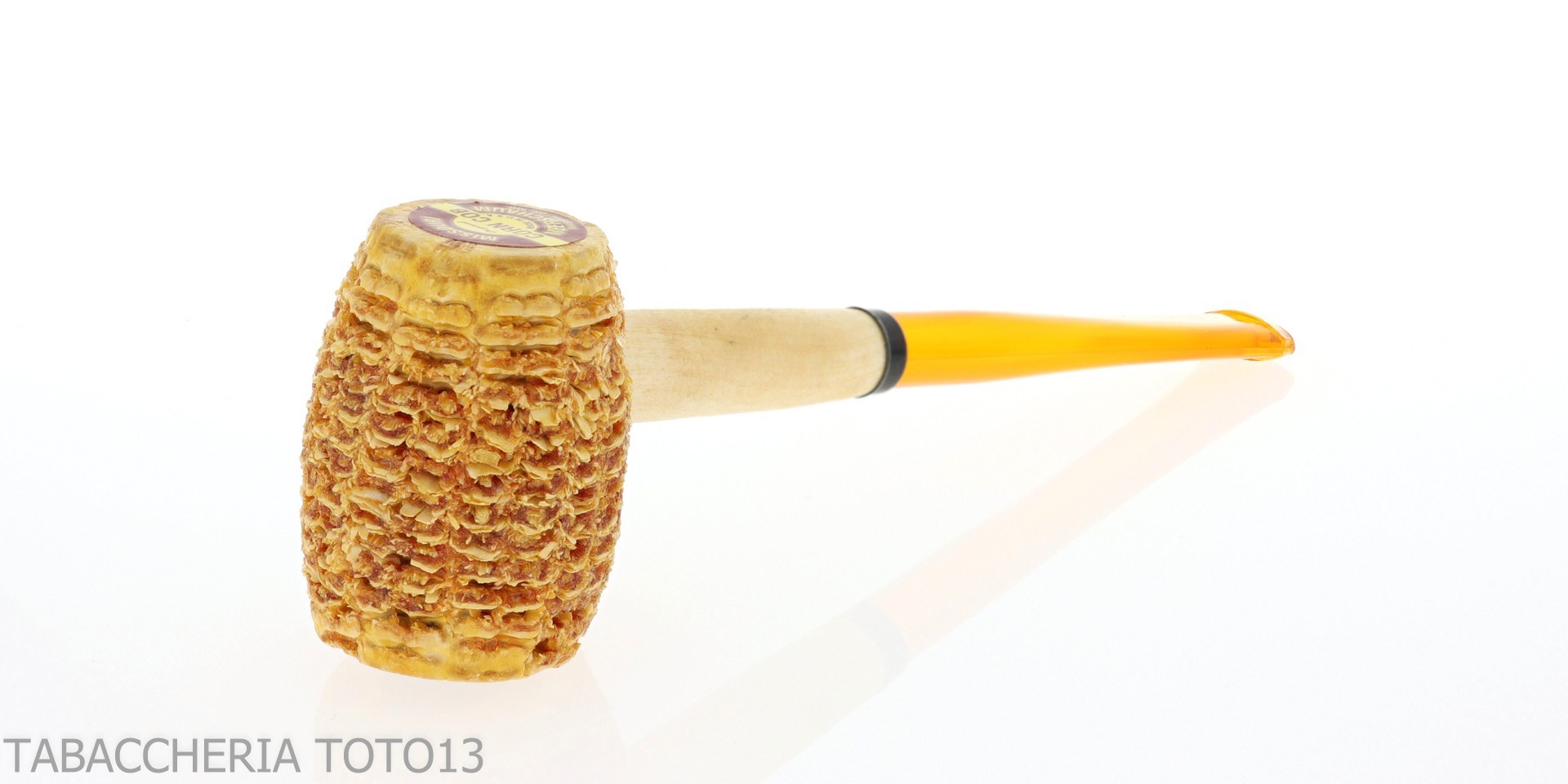 Missouri Meerschaum Morgan Gold Stem Corncob