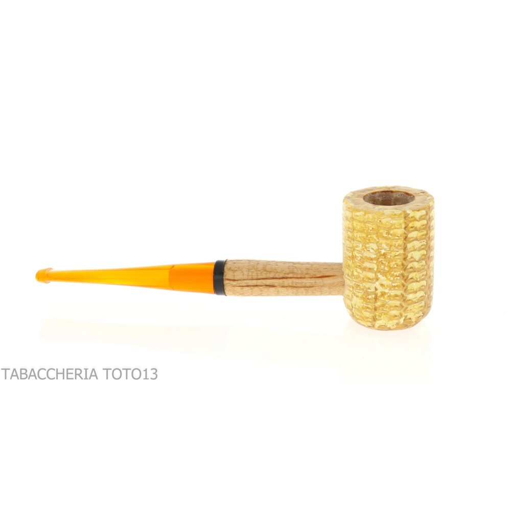 Corncob pipe in Missouri Legend Straight - Tobacco Pipes - Cob