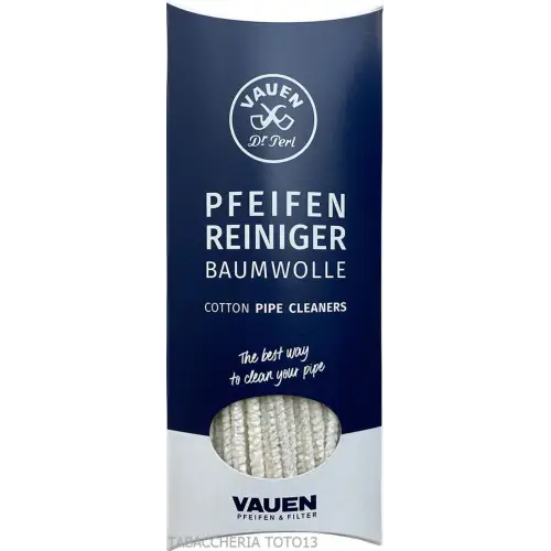 Cure-pipes coniques Vauen en coton absorbant doux - Accessoires pour pipes - Métal