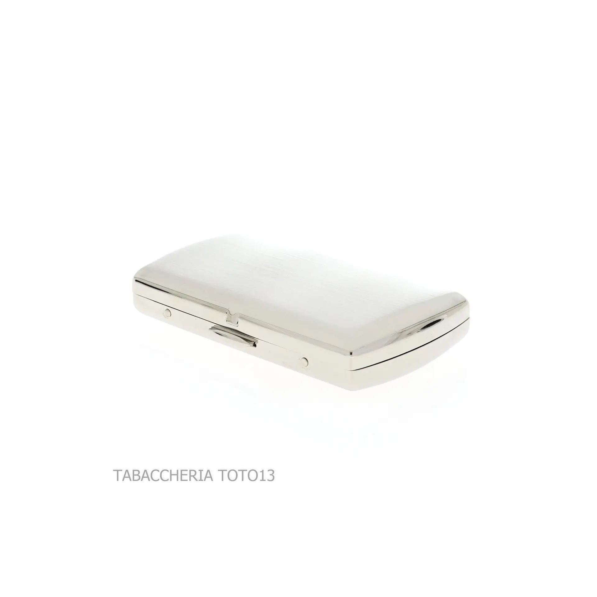Etui à cigarettes arrondi 12 cigarettes en acier brossé - Accessoires Pour Cigarettes et Rolling - Métal Etui à cigarettes arrondi 12 cigarettes en acier brossé - Accessoires Pour Cigarettes et Rolling - Métal