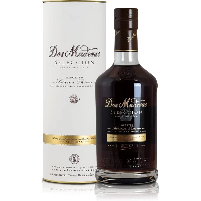 WILLIAMS & HUMBERT - Dos Maderas rum Seleccion tripled aged Vol.42% Cl.70