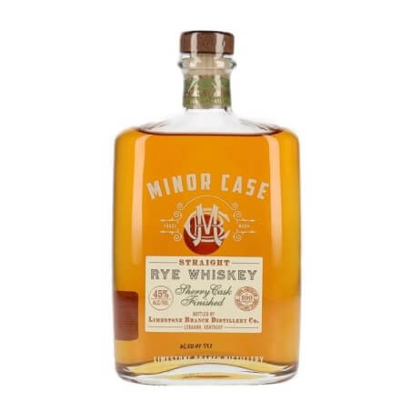 Minor Case Rye Whiskey sherry cask finished Vol.45% Cl.70 - Limestone Branch Distillery