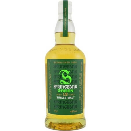 Whisky Springbank 12 Y.O. Green Single Malt Vol. 46% Cl. 70 Springbank Distillery Whisky