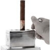 Cutter de bureau professionnel avec une lame, quatre formes de coupe Vauen Vereinigte Pfeifenfabriken Coupe-cigares et guillo...