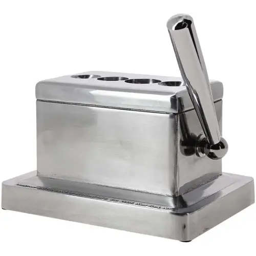 Cutter de bureau professionnel avec une lame, quatre formes de coupe - Accessoires Cigare - Métal