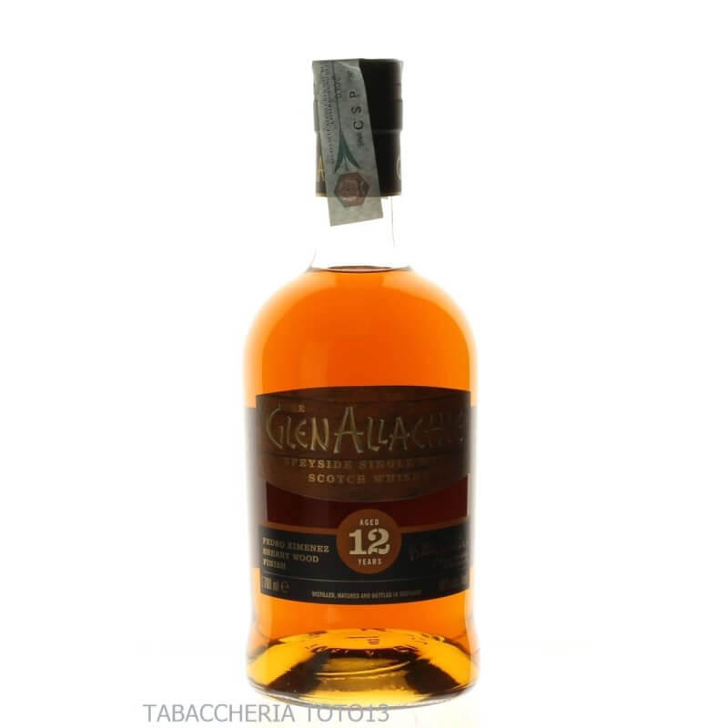 GlenAllachie 12 Y.o. Pedro Ximenez sherry wood finish Vol.48% Cl.70 - Glenallachie Distillers