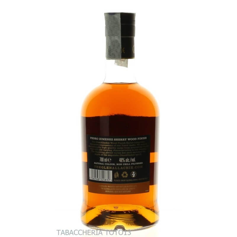 GlenAllachie 12 Y.o. Pedro Ximenez sherry wood finish Vol.48% Cl.70 - Glenallachie Distillers