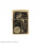 Zippo Windy incisione dorato - Accendini