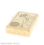 Zippo Windy incisione dorato - Accendini