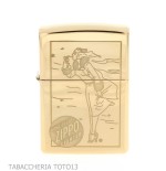 Zippo Windy incisione dorato - Accendini