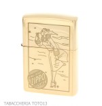 Zippo Windy incisione dorato - Accendini
