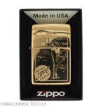 Zippo Windy incisione dorato - Accendini