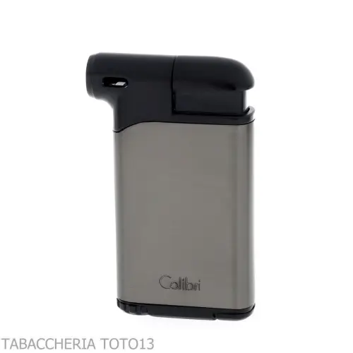 Colibrì Pacific Gunmetal y encendedor para pipa de tabaco negro - Alumbradores