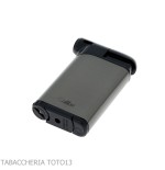 Accendino Colibrì Pacific Gunmetal e nero - Accendini