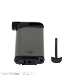 Accendino Colibrì Pacific Gunmetal e nero - Accendini