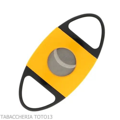 Zigarrenschneider mit gezackten Klingen, ovale Form, Ring 58 - Zubehör Cigar