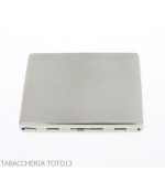Cigarette case for 9 cigarettes with satin steel finish - Accessories For Cigarettes And Rolling - Metal