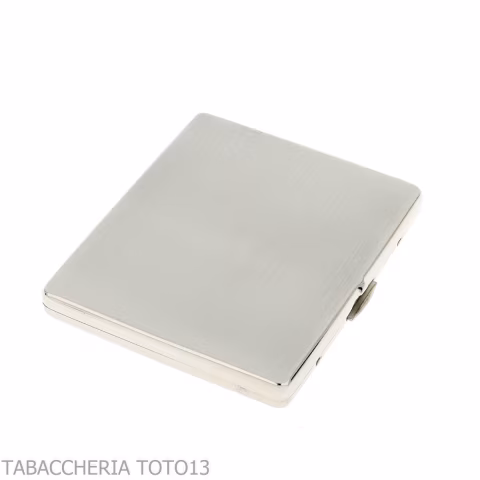 Cigarette case for 9 cigarettes with satin steel finish - Accessories For Cigarettes And Rolling - Metal
