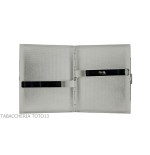 Etui à cigarettes en argent satiné pour 20 cigarettes-Étui à cigarettes