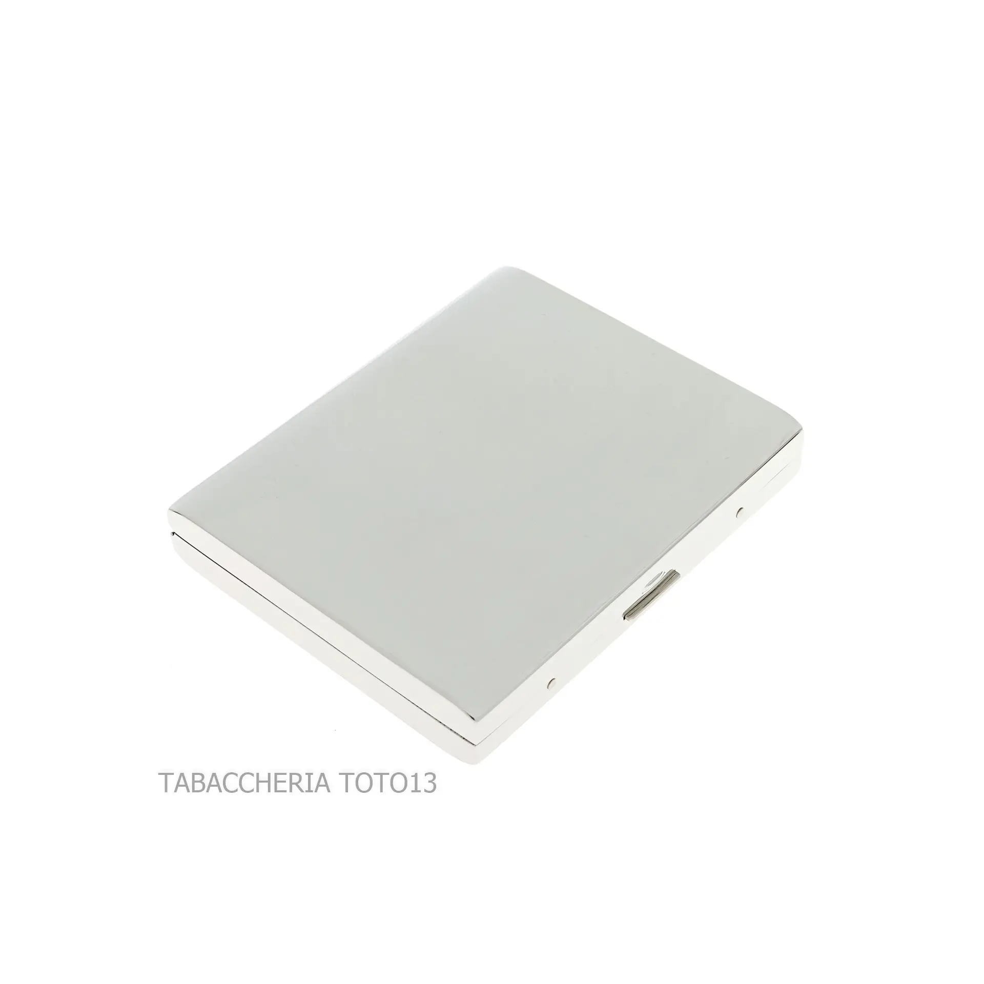 Pitillera en plata satinada para 20 cigarrillos - Accesorios Para Cigarrillos y Laminado Pitillera en plata satinada para 20 cigarrillos - Accesorios Para Cigarrillos y Laminado