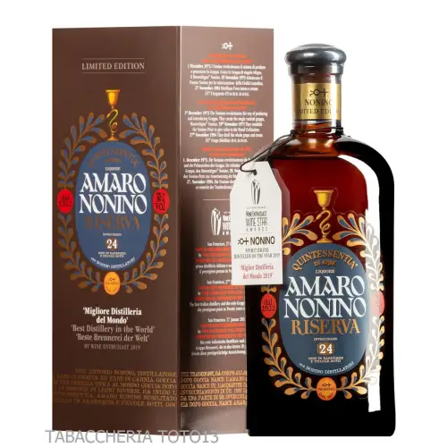 Nonino Amaro Quintessentia réserve 24 mois Vol.35% Cl.70 - Spiritueux - Fleurs