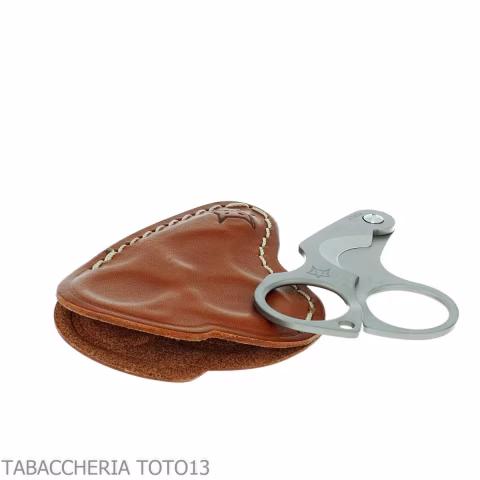 Figaro stainless steel double blade cigar scissor by Fox Knives - Accessories Cigar - Metal