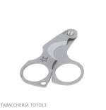 Figaro stainless steel double blade cigar scissor by Fox Knives - Accessories Cigar - Metal