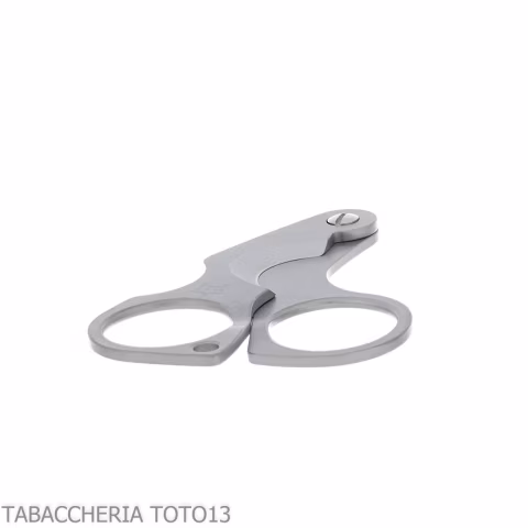 Forbice per sigari bilama in inox satinato Figaro by Fox Knives - Accessori Per Sigari