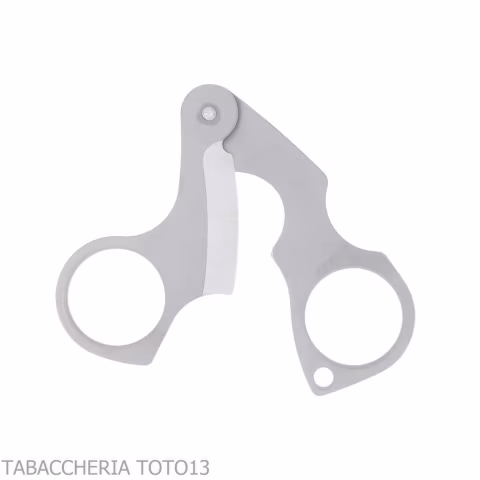 Figaro stainless steel double blade cigar scissor by Fox Knives - Accessories Cigar - Metal