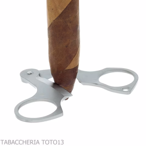 Figaro stainless steel double blade cigar scissor by Fox Knives - Accessories Cigar - Metal