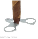 Figaro stainless steel double blade cigar scissor by Fox Knives - Accessories Cigar - Metal