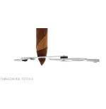Tijera Fox Cigar Club Knives acero inoxidable satinado doble hoja - Accesorios Del Cigarro