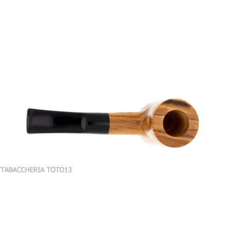 Aldo Velani Cherrywood shaped pipe in olive wood