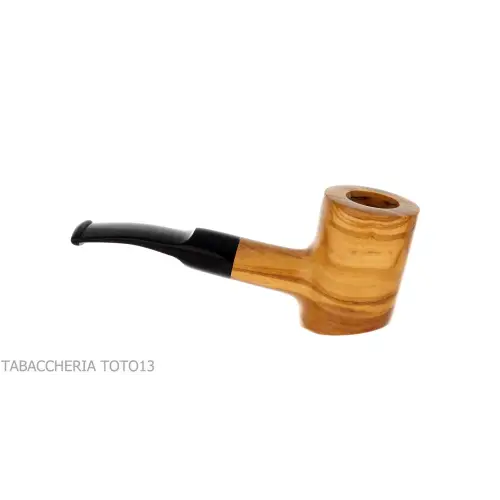 Aldo Velani Pipa en forma de cherrywood en madera de olivo - Pipas de Tabaco