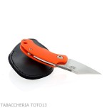 Drago Piemontes cigar cutter knife FRN orange handle - Accessories Cigar - Metal