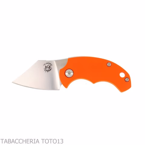 Drago Piemontes cigar cutter knife FRN orange handle - Accessories Cigar - Metal