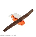 Drago Piemontes cigar cutter knife FRN orange handle - Accessories Cigar - Metal