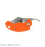 Drago Piemontes cigar cutter knife FRN orange handle - Accessories Cigar - Metal