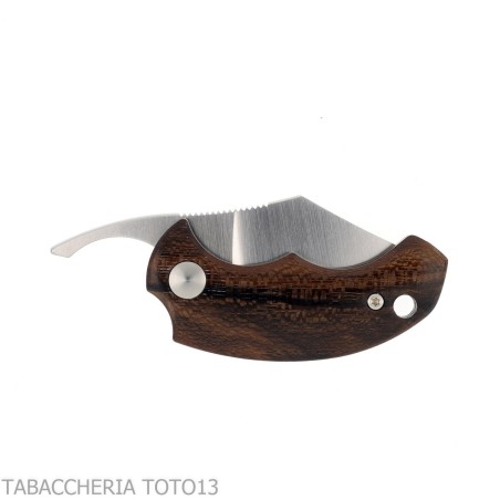 Drago Piemontes Zigarrencutter mit Griff aus Ziricote-HDL-Holz - Zubehör Cigar