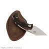 Coltello tagliasigari Drago Piemontes manico legno Ziricote HDL - Fox Knives cutlery