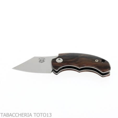 Coltello tagliasigari Drago Piemontes manico legno Ziricote HDL - Fox Knives cutlery