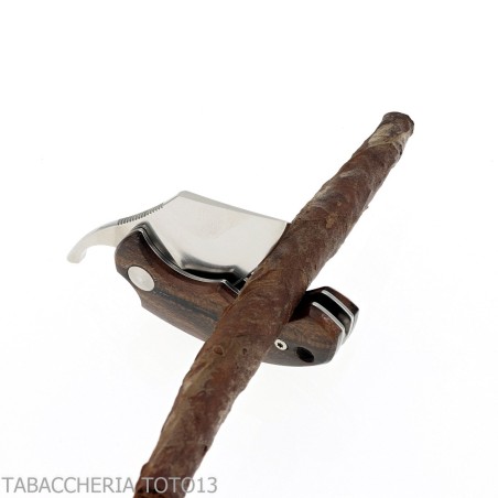 Drago Piemontes Zigarrencutter mit Griff aus Ziricote-HDL-Holz - Zubehör Cigar