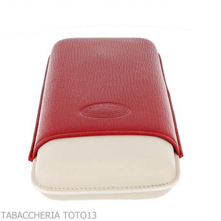 Romeo y Julieta Pocket Zigarrenetui aus zweifarbigem Leder 3 Plätze Churchill - Zubehör Cigar